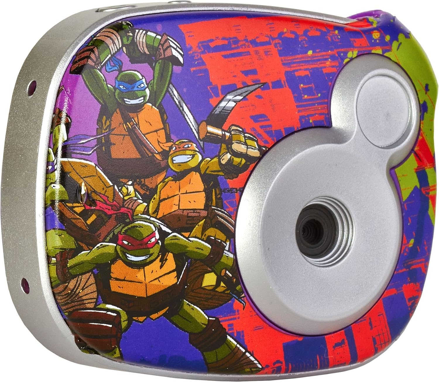 忍者神龟 98365 2 数码相机带 1 英寸 lcd (紫色)